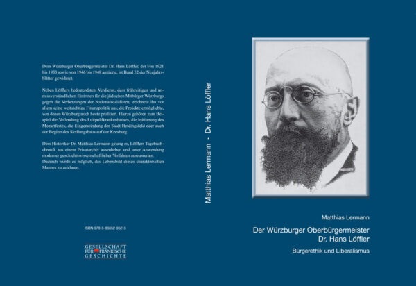 Der Würzburger Oberbürgermeister Dr. Hans Löffler